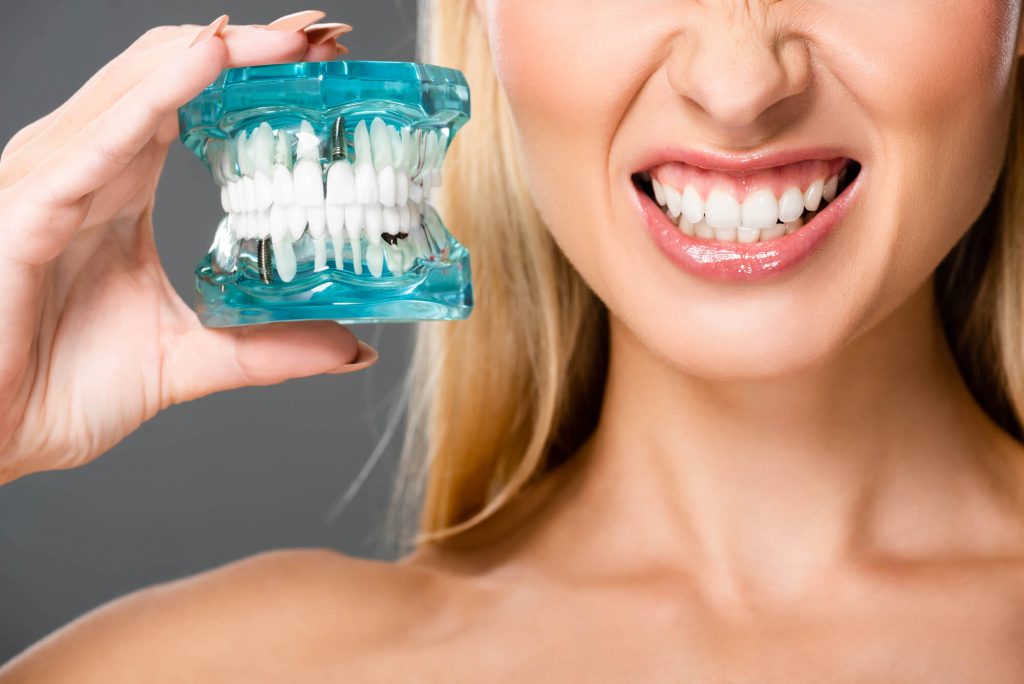 Woman after teeth whitening in Greenville SC